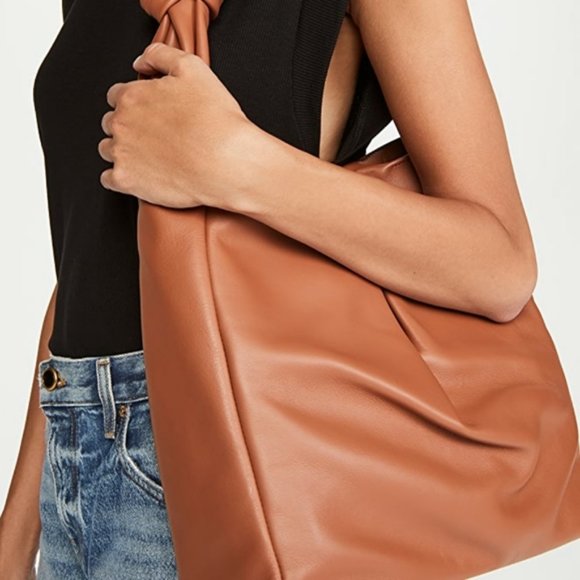 STAUD Island Knotted Leather Tote - Picture 2 of 14